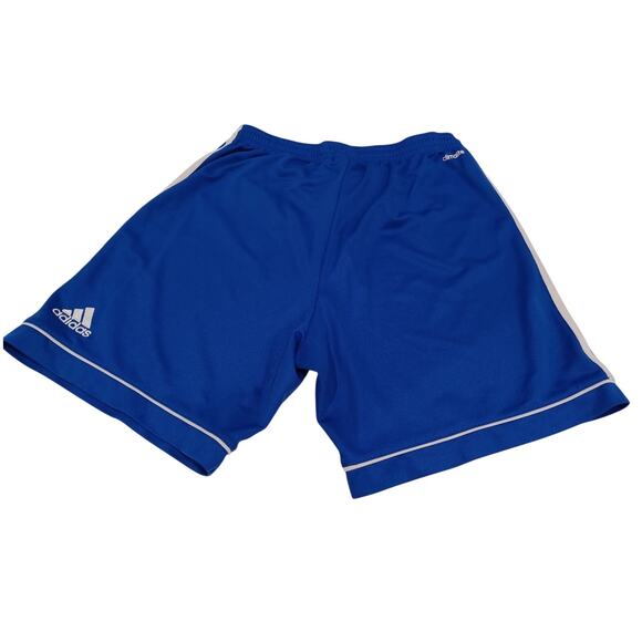 Adidas Squadra 17 Aeroready Blue/White soccer training shorts Size Medium - Picture 1 of 5
